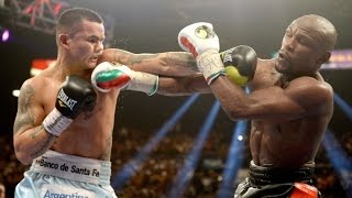 Floyd Mayweather vs Marcos Maidana 2  HIGHLIGHTS [upl. by Anelyak]