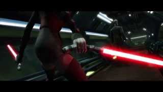 Star Wars The Clone Wars  Quinlan Vos amp ObiWan Kenobi vs Cad Bane 1080p [upl. by Nickey147]