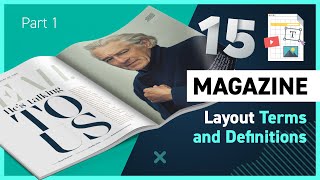 Anatomy of a Magazine Layout Part 1  15 Terms and Definitions [upl. by Saylor]