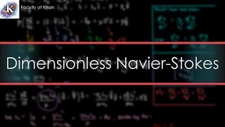 Nondimensionalizing the NavierStokes Equation [upl. by Alansen]