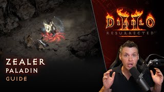 Diablo II Resurrected  Zealer Paladin Guide [upl. by Katt]