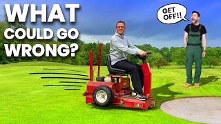 CRAZY MACHINE GREENKEEPERS USE BUT WHAT IS IT [upl. by Niriam418]