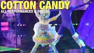 Cotton Candy All Clues Performances amp Reveal Masked Dancer [upl. by Ileray]