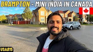 BRAMPTON Toronto  Mini INDIA in CANADA 🇨🇦 [upl. by Im815]