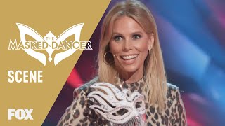 Guest Judge Cheryl Hines Makes A Surprise Entrance  Season 1 Ep 3  THE MASKED DANCER [upl. by Buehler]