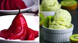 5 Postres Elegantes y Deliciosos con Frutas  Recetas de Postres Saludables  So Yummy Español [upl. by Llenrrad]