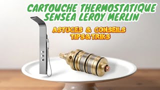 CARTOUCHE THERMOSTATIQUE SENSEA Leroy Merlin [upl. by Leahcimsemaj]