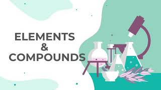 ELEMENTS amp COMPOUNDS  Grade 7Science [upl. by Rafat]