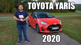 Toyota Yaris 2020  moda na oszczędność PL  test i jazda próbna [upl. by Aridni]