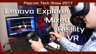 Lenovo Explorer Mixed Reality Headset [upl. by Shaylah235]