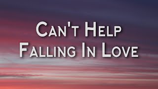 Cant Help Falling In Love  Haley Reinhart Lyrics [upl. by Eloise]