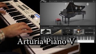 Arturia Piano V  KeyLab 61 Essential [upl. by Virendra]