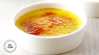 Professional Baker Teaches You How To Make CRÈME BRULEE [upl. by Meridith76]