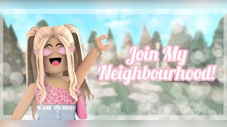 BLOXBURG I NEIGHBOURHOOD CODE I ROLE PLAY SERVER I TYSM FOR 15K I KwlMia [upl. by Daisi]