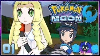 Pokemon Moon Part 1  Welcome to ALOLA Gameplay Walkthrough  Pokemon Sun Moon [upl. by Dercy698]