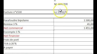 Comment calculer une facture [upl. by Osnofla]