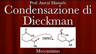 Chimica organica Condensazione di Dieckmann L128 [upl. by Mayhs]