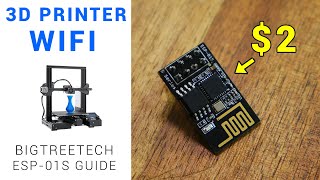 Add wifi to your Bigtreetech mainboardtouchscreen  ESP01S guide [upl. by Benedix]