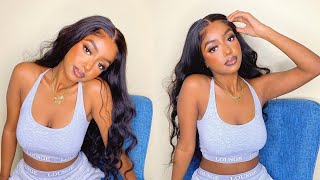 The TRUTH About Unice Hair  Honest Review amp 5X5 HD Lace Wig Install [upl. by Aes]