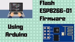 How to flash ESP826601 Firmware using Arduino [upl. by Tj516]