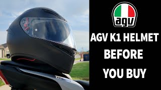 AGV K1 Helmet  BEFORE You Buy  Honest Review 2021 [upl. by Benoite]