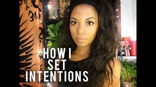 HOW TO SET INTENTIONS Quick Easy amp Powerful REQUESTED [upl. by Braca900]