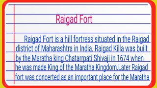 Raigad Fort information in English  रायगड किल्ला माहिती  Killyanchi mahiti  Raigad Killa [upl. by Santini]