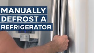 How to Manually Defrost Your Refrigerator  Sears [upl. by Sholem]