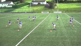 Gaelic Football handpass drill 10 [upl. by Vevay]