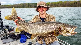 Fishing Round Valley Reservoir For the BIGGEST Trout in New Jersey Caught the Lake MONSTER [upl. by Buddie]