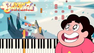 Love Like You  Steven Universe Ending Theme  Piano Tutorial Synthesia [upl. by Eadas153]