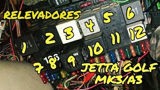 Relevadores de jettaGolf mk3A3 Para que sirven [upl. by Ivz]