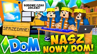 MINECRAFT DOM 1  NASZ NOWY DOM  SIMSCRAFT S2 [upl. by Anaugahs]