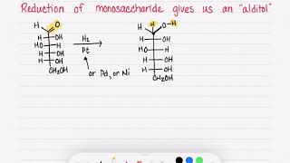 204 Reduction and Oxidation of Monosaccharides [upl. by Adnahsam58]