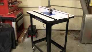 Rockler Router Table Package with Accessories Review  NewWoodworker [upl. by Almira]