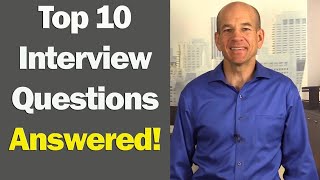 Top 10 Job Interview Questions amp Answers for 1st amp 2nd Interviews [upl. by Erma]