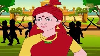 Rani of Jhansi  Manikarnika  Rani Lakshmibais Struggle  Heros of India [upl. by Leahci]