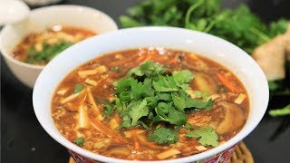 BETTER THAN TAKEOUT  Authentic Hot And Sour Soup Recipe 酸辣汤 [upl. by Niarfe415]