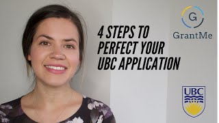 4 Tips to Perfect Your UBC Application [upl. by Steel353]