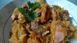 Bigos z kiszonej kapusty [upl. by Riha]