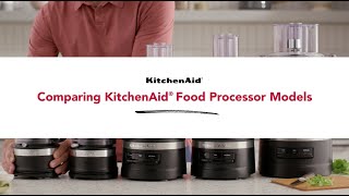 Explore the KitchenAid® Food Processor Line [upl. by Eugine]