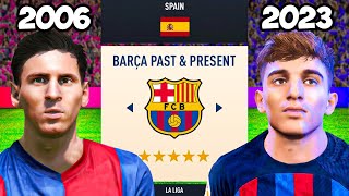 I Built a Past amp Present Barcelona Team [upl. by Nickerson]