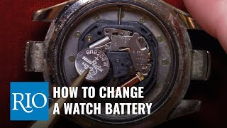 How to Change a Watch Battery [upl. by Ifok]