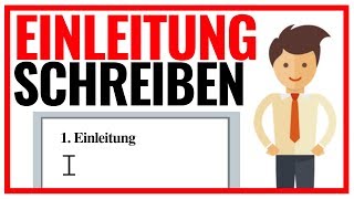 Einleitung schreiben für deine HausarbeitBachelorarbeit [upl. by Tomaso714]