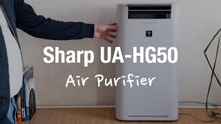 SHARP UAHG50E Plasmacluster Air Purifier amp Humidifier [upl. by Rosalinda]