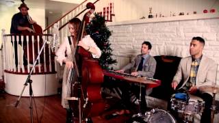 Blue Christmas  Elvis Presley Dueling Basses Christmas Cover ft Kate Davis [upl. by Azzil]