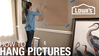 How to Hang Pictures [upl. by Essilem]