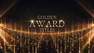 Golden Award Titles amp Awards Music Royalty free media [upl. by Acinna602]