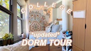 DORM ROOM TOUR updated  INDIANA UNIVERSITY 2022 [upl. by Yemrots]