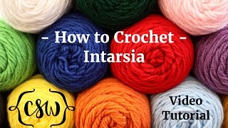 How to Crochet  Intarsia [upl. by Laveen]